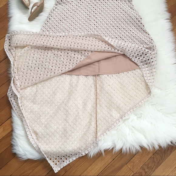 BCBG MaxAzria Tracie Blush Asymmetrical Dress - Picture 3 of 8